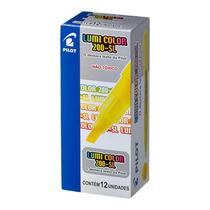 Marca Texto Lumi Color 200-SL Amarelo Neon 12 Unidades - Pilot Marca Texto Lumi Color 200-SL Amarelo Neon 12 Unidades - Pilot