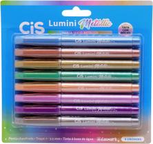 Marca Texto Lumini Metallic Cis Marca Texto Lumini Metallic Cis