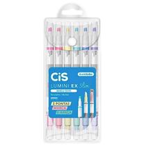 Marca Texto Lumini Slim 2 Pontas Marca e Apaga - Cis