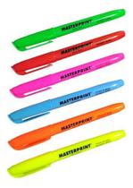 Marca Texto Masterprint - Kit Com 6 Cores Marca Texto Masterprint - Kit Com 6 Cores