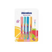 Marca Texto Mentos com 4 Cores