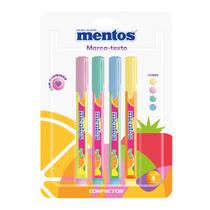 Marca Texto Mentos Com Cheirinho 4 Cores Compactor Marca Texto Mentos Com Cheirinho 4 Cores Compactor