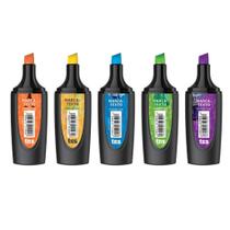 Marca Texto Mini Neon 5 Cores - Divertidamente