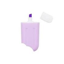 Marca Texto Mini Picolé Tons Pastel ROXO Marca Texto Mini Picolé Tons Pastel ROXO