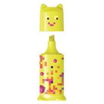 Marca texto - mini pixel party - amarelo neon