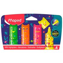 Marca Texto Mini Pixel Party com 4 Cores - Maped