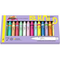 Marca Texto Newpen BE BOLD Perfumado KIT com 16 Cores