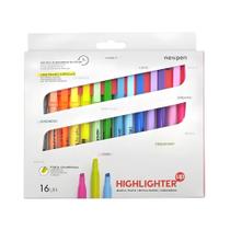 Marca Texto Newpen Youtubers Collection 16 Cores C/ Frases