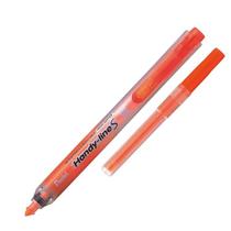 Marca Texto Pentel Retratil Handy Lines Laranja