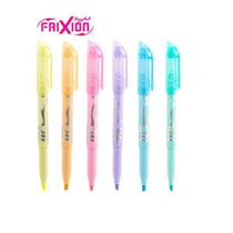 Marca texto pilot bal frixion light pastel 6 cores