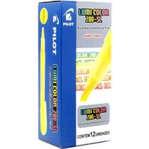 Marca Texto Pilot Lumi Color Amarelo C/12