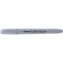 Marca Texto Pilot Lumi Color com Tinta Fluorescente de Alto Brilho e Ponta Chanfrada 4.0MM Cinza