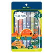 Marca Texto Rei Leão Oppbag com 6 cores - Leo&Leo Marca Texto Rei Leão Oppbag com 6 cores - Leo&Leo