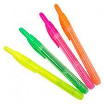 Marca Texto Retrátil Tilibra - Ponta Chanfrada 1-4mm, Cores Vibrantes