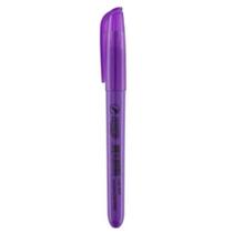 Marca Texto Roxo Cores Fluorescentes Escolar 1 Unidade
