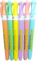 Marca Texto Slim Pastel MP-611 Masterprint C/ 06 Cores