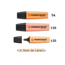 Marca Texto STABILO Boss - Pastel / Neon / Novas Cores - Kit