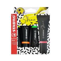 Marca Texto Stabilo Shine 04 Cores