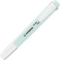 Marca texto stabilo swing cool azul pastel