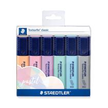 Marca Texto Staedtler Textsurfer Classic com 6 Cores Pastéis Marca Texto Staedtler Textsurfer Classic com 6 Cores Pastéis