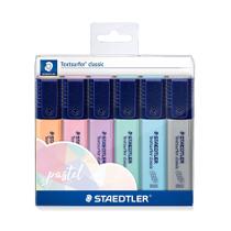 Marca Texto Staedtler Textsurfer Classic com 6 Cores Pastéis