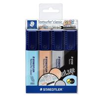 Marca Texto Staedtler Textsurfer Classic Vintage 4 Cores Marca Texto Staedtler Textsurfer Classic Vintage 4 Cores