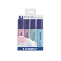 Marca Texto Staedtler Textsurfer Pastel 04 Cores Marca Texto Staedtler Textsurfer Pastel 04 Cores