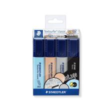 Marca Texto Staedtler Textsurfer Vintage 04 Cores Marca Texto Staedtler Textsurfer Vintage 04 Cores