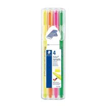 Marca Texto Staedtler Triplus Highlighter 1-4mm 4cores