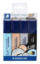 Marca Texto Staedtler Vintage C/4 Cores - 364 Cwp4