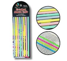 Marca Texto Tirinhas Autoadesivos 14cm em Plástico Interponte