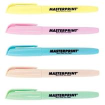Marca Texto Tom Pastel Masterprint MP 612 Caixa com 6 cores