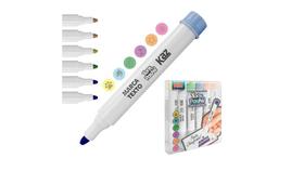 Marca Texto Tons Pastel com Carimbo KAZ - Ideal para Grifar e Ressaltar Textos