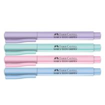 Marca Texto Tons Pastel Sortidos Faber Castell - papelaria material escolar marca-texto pastel Marca Texto Tons Pastel Sortidos Faber Castell - papelaria material escolar marca-texto pastel