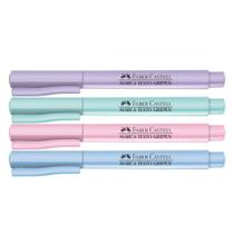 Marca Texto Tons Pastel Sortidos Faber Castell - papelaria material escolar marca-texto pastel Marca Texto Tons Pastel Sortidos Faber Castell - papelaria material escolar marca-texto pastel