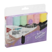 Marca Texto Tris Liqeo Flat Pastel 6 Cores 685083