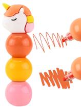 Marca Texto Unicórnio Kawaii Tons Pastéis com 3 unidades Marca Texto Unicórnio Kawaii Tons Pastéis com 3 unidades