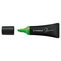 Marca texto verde Shine Stabilo