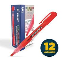 Marca Texto Vermelho Lumi Color Caixa com 12 unidades Pilot Marca Texto Vermelho Lumi Color Caixa com 12 unidades Pilot