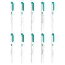 Marca-texto Zebra B-WKT7-MSG Verde Suave Pacote com 10 Marca-texto Zebra B-WKT7-MSG Verde Suave Pacote com 10