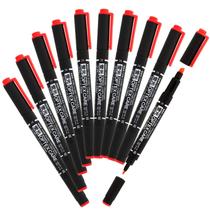 Marca-texto Zebra Pen Optex Care vermelho, pacote com 10