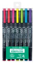 Marca-texto Zebra Pen WKCR1-7C 7 cores com ponta dupla Marca-texto Zebra Pen WKCR1-7C 7 cores com ponta dupla