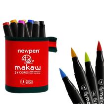 Marcador Acrilico Makaw Com 24 Cores