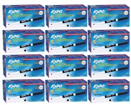 Marcador apagável a seco Expo 86001 Low Odor Black 144 Markers Marcador apagável a seco Expo 86001 Low Odor Black 144 Markers