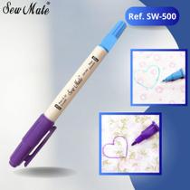 Marcador Apagável para Tecido Sew Mate Duas Pontas SW-500 Marcador Apagável para Tecido Sew Mate Duas Pontas SW-500