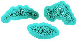 Marcador Arabesco de Flores 3pç - GMEZN678 Marcador Arabesco de Flores 3pç - GMEZN678