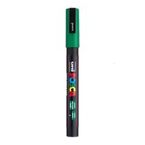 Marcador Artística Posca Pc-3m Verde Ponta Fina 1,5mm Marcador Artística Posca Pc-3m Verde Ponta Fina 1,5mm