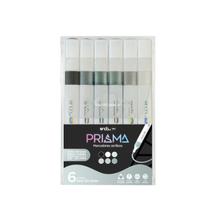 Marcador Artistico Acrilico Prisma 6 cores