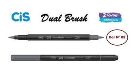 Marcador Artístico Aquarelável Cis Dual Brush Cor nº 00 a 30