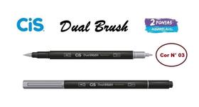 Marcador Artístico Aquarelável Cis Dual Brush Cor nº 00 a 30